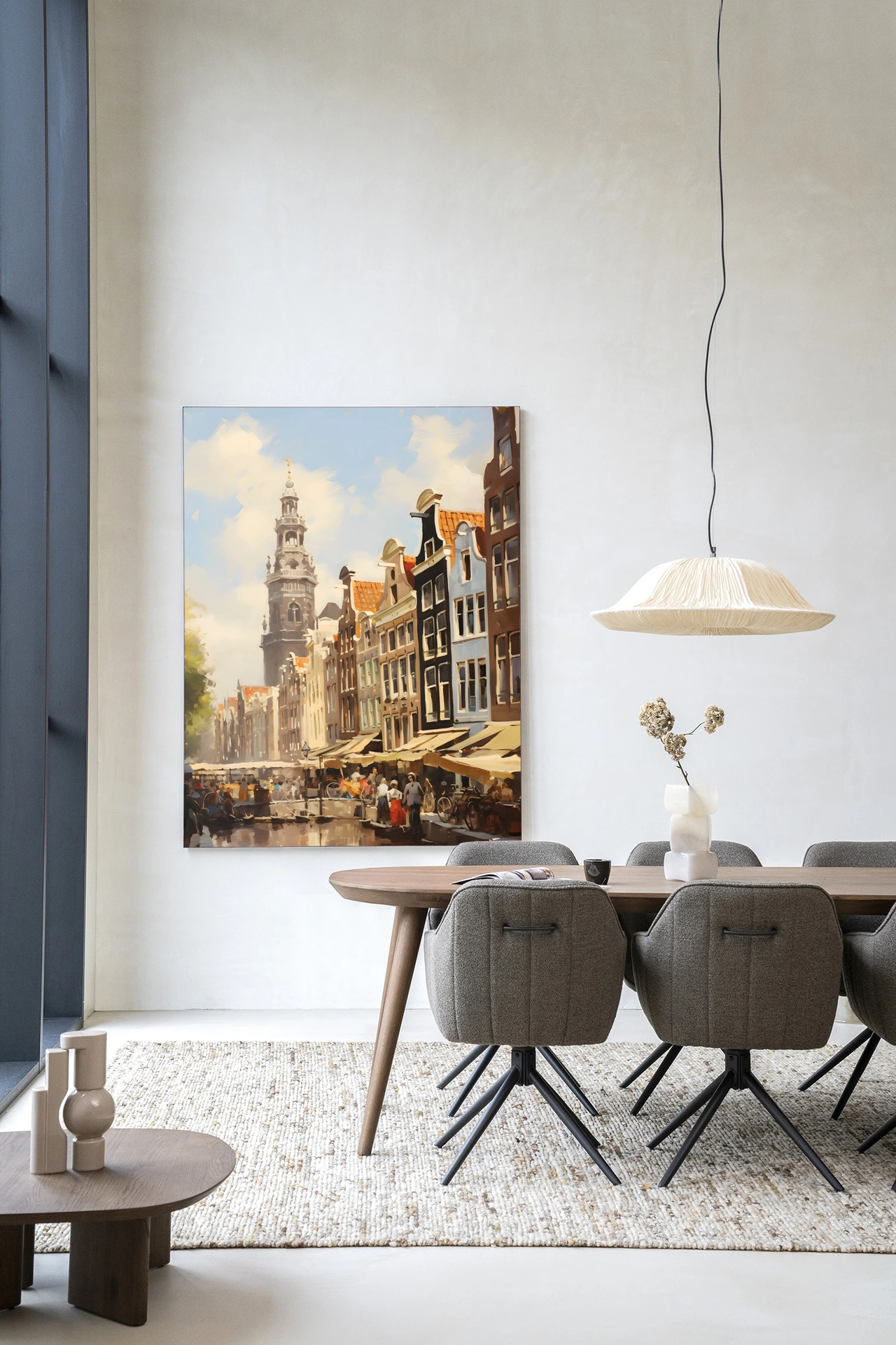 Wandkleed Amsterdam - Urban Cotton