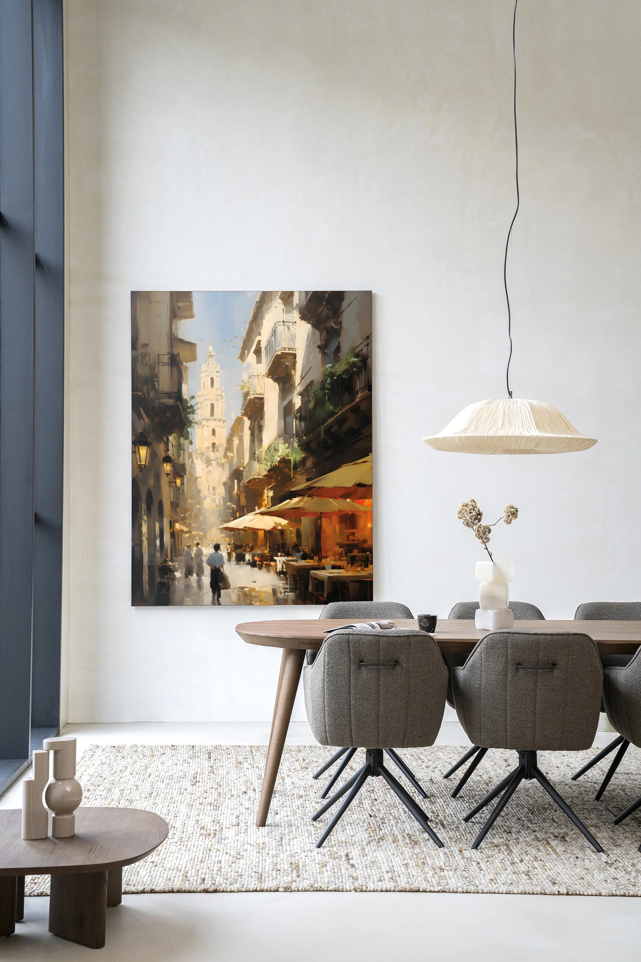 Wandkleed Barcelona - Urban Cotton
