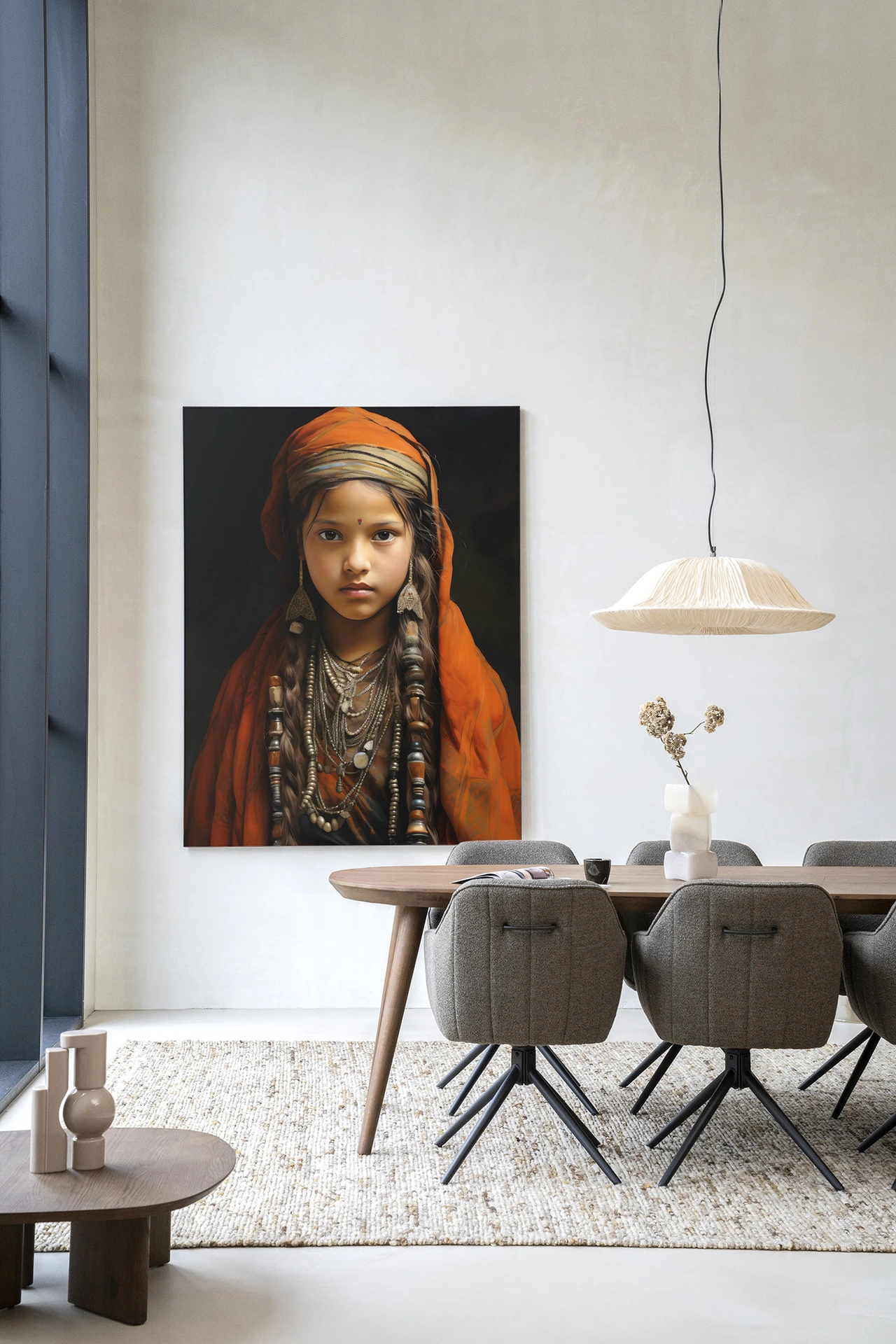 Wandkleed Traditional Girl - Urban Cotton
