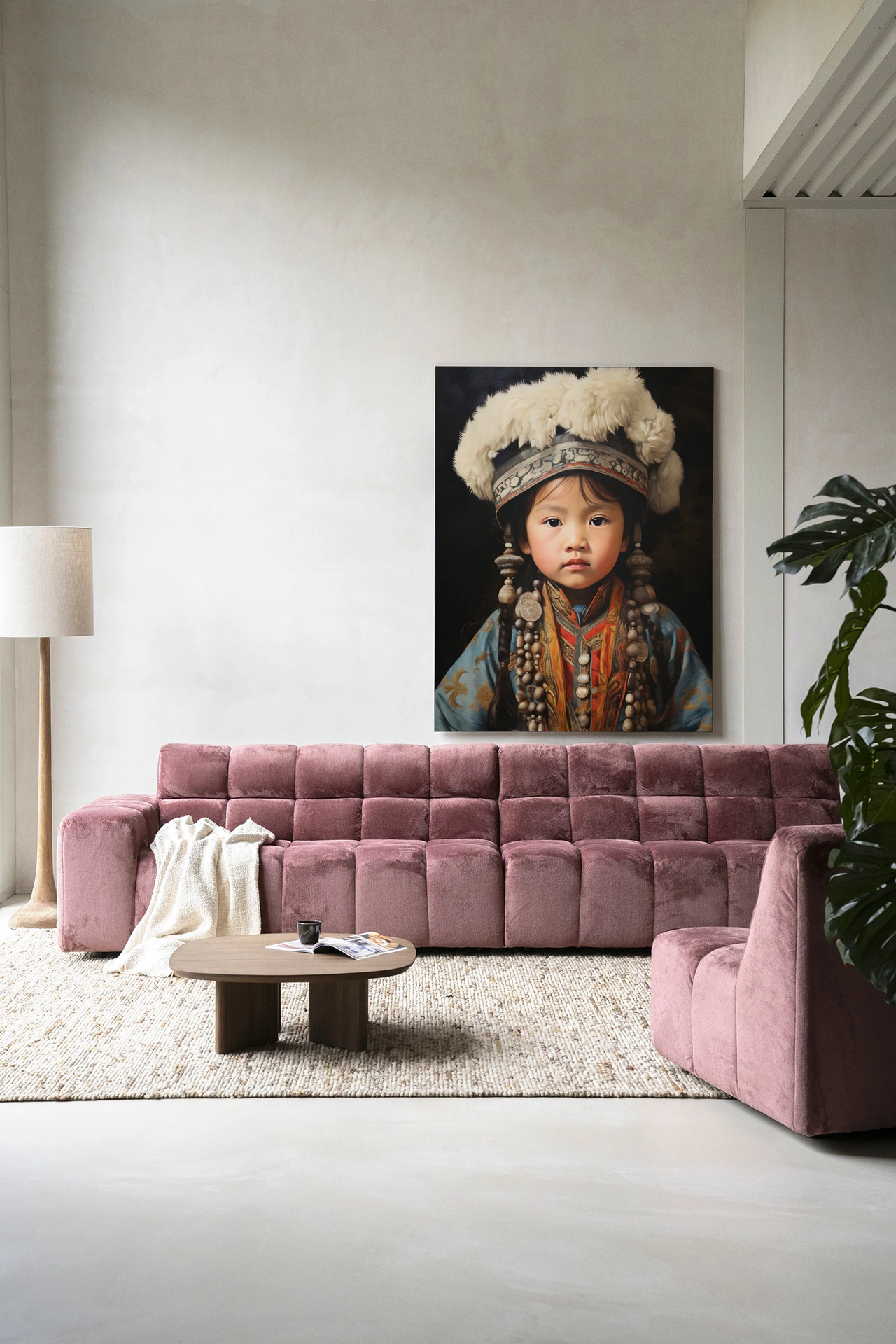 Wandkleed Traditional Child 1 - Urban Cotton
