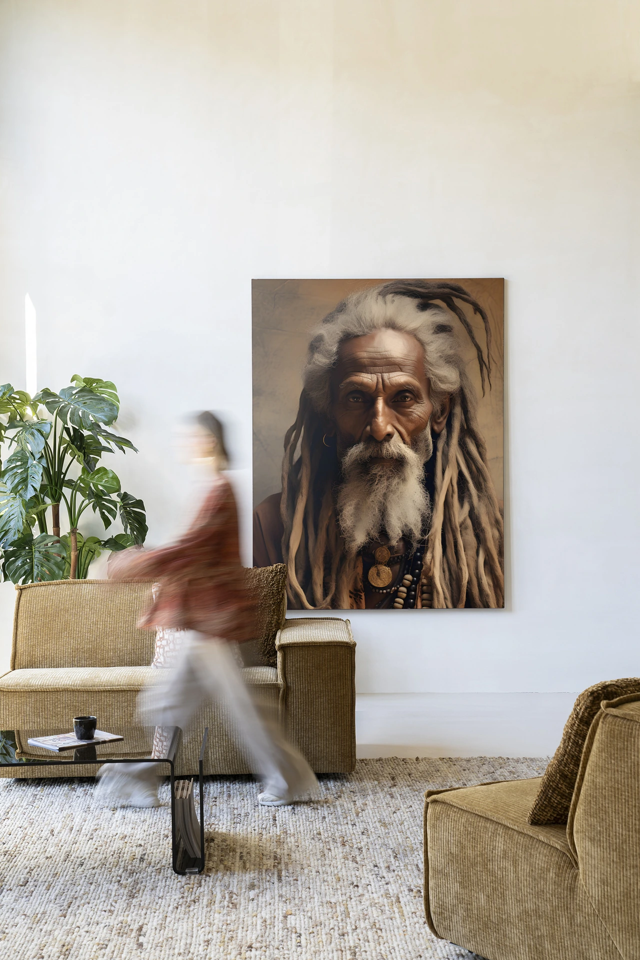Wandkleed Wise Man - Urban Cotton