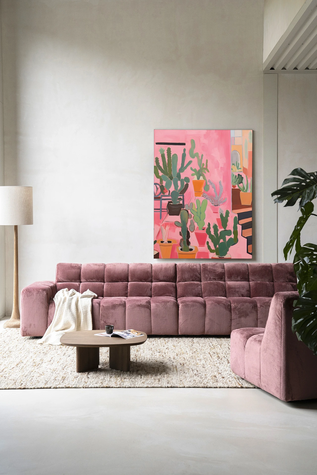 Wandkleed Cactus Party - Urban Cotton