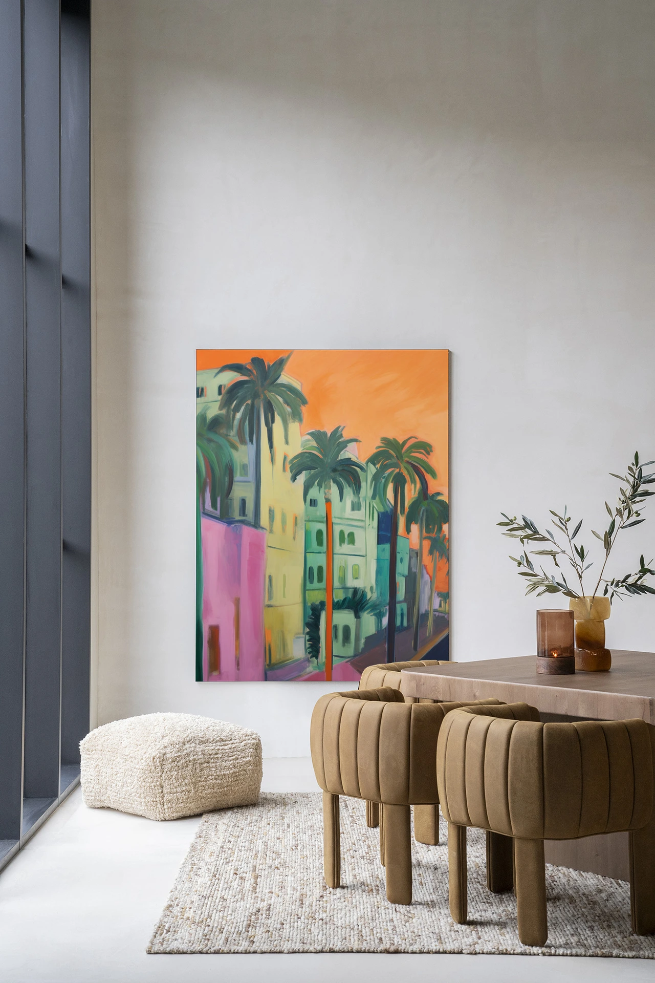 Wandkleed Palm Street - Urban Cotton