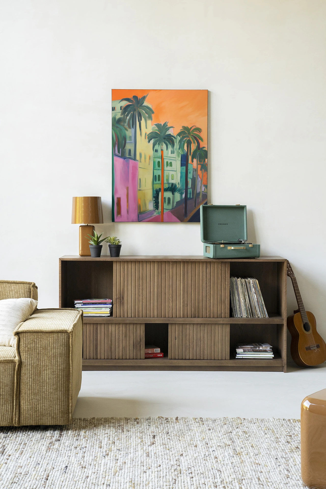 Wandkleed Palm Street - Urban Cotton