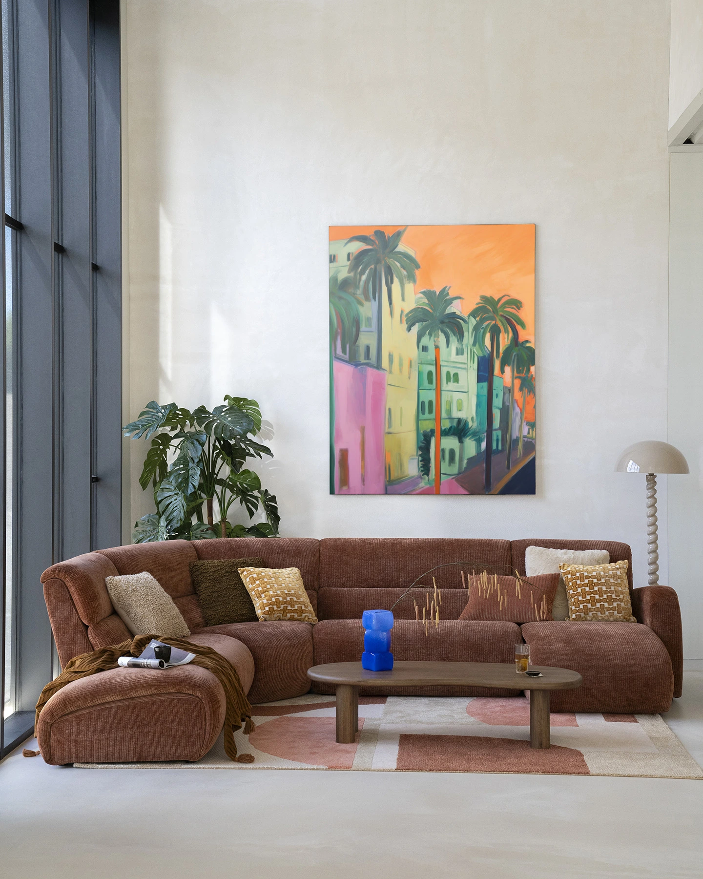 Wandkleed Palm Street - Urban Cotton