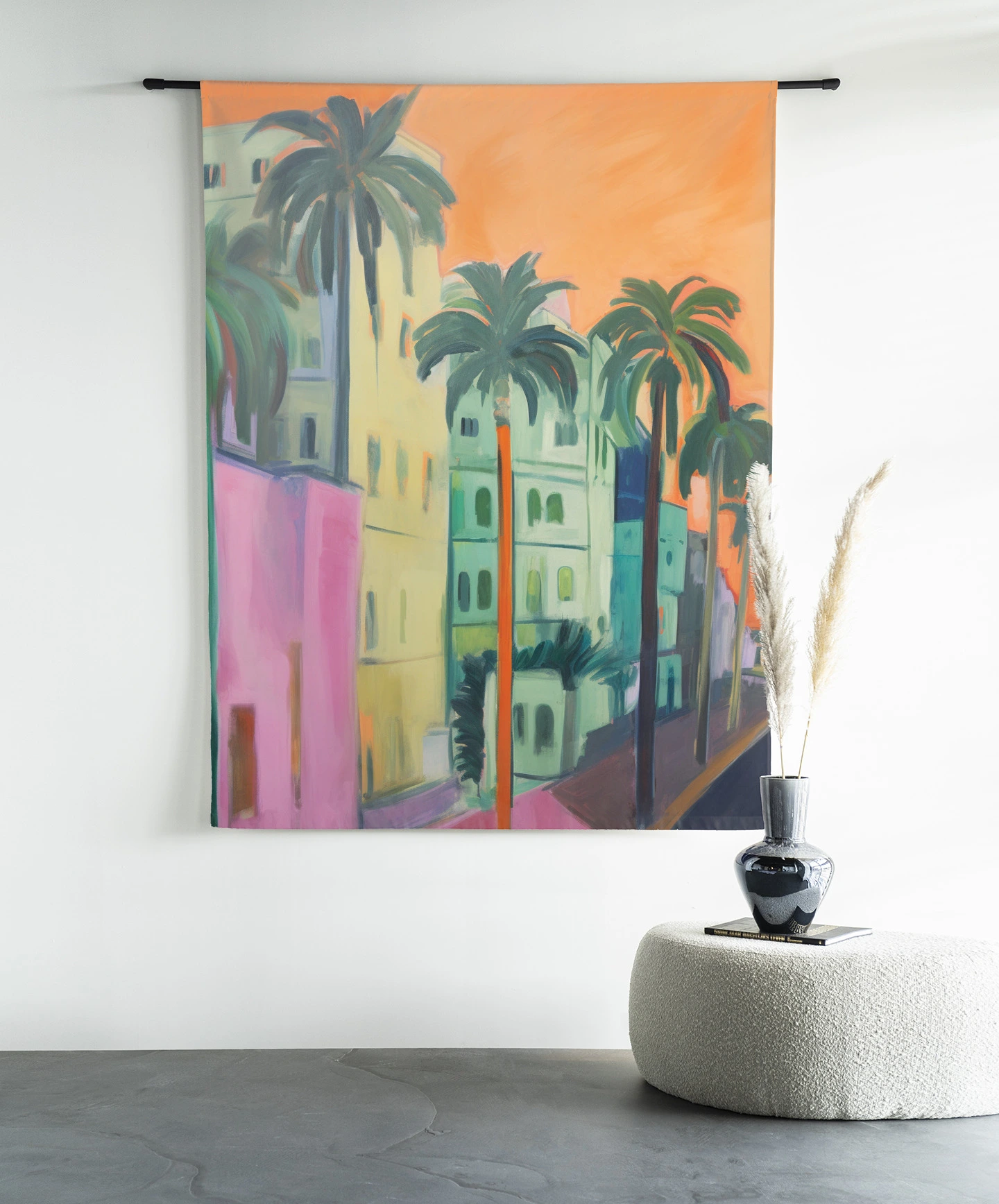 Wandkleed Palm Street - Urban Cotton