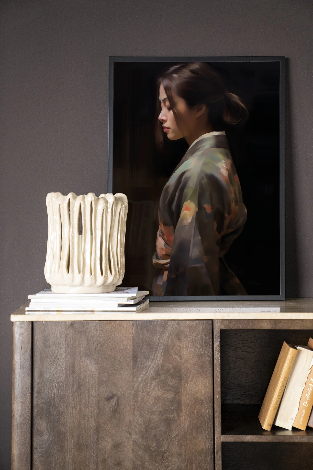 Wandkleed Kimono Tales - Urban Cotton