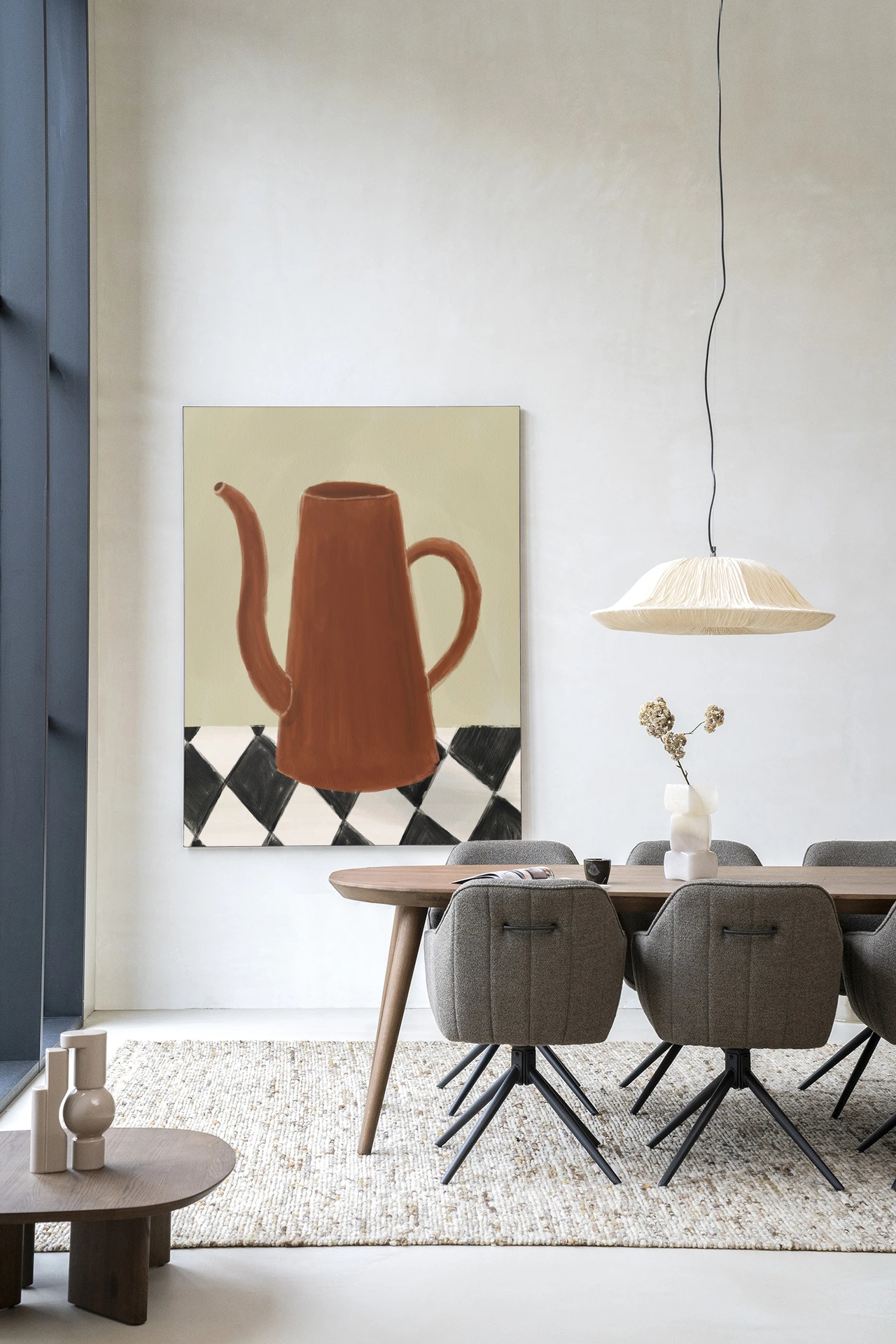Wandkleed Vivid Vase 02 - Urban Cotton