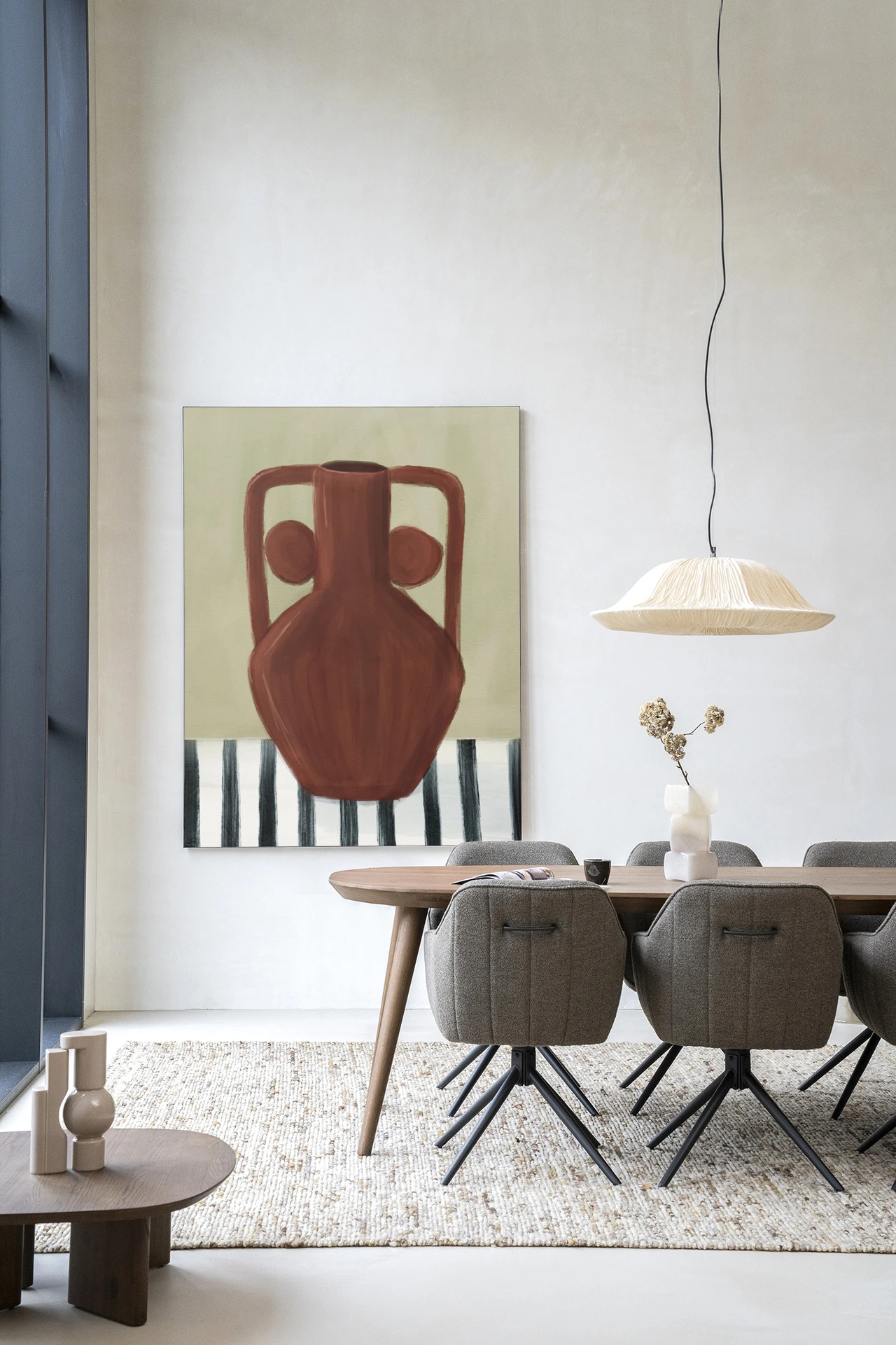 Wandkleed Vivid Vase 10 - Urban Cotton