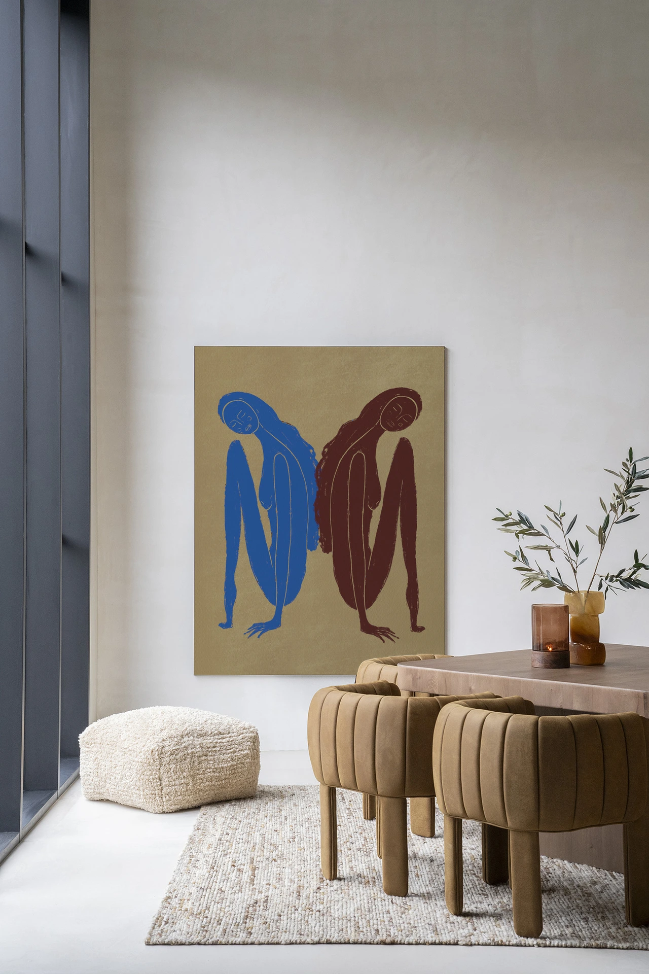 Wandkleed Sync Motion - Urban Cotton