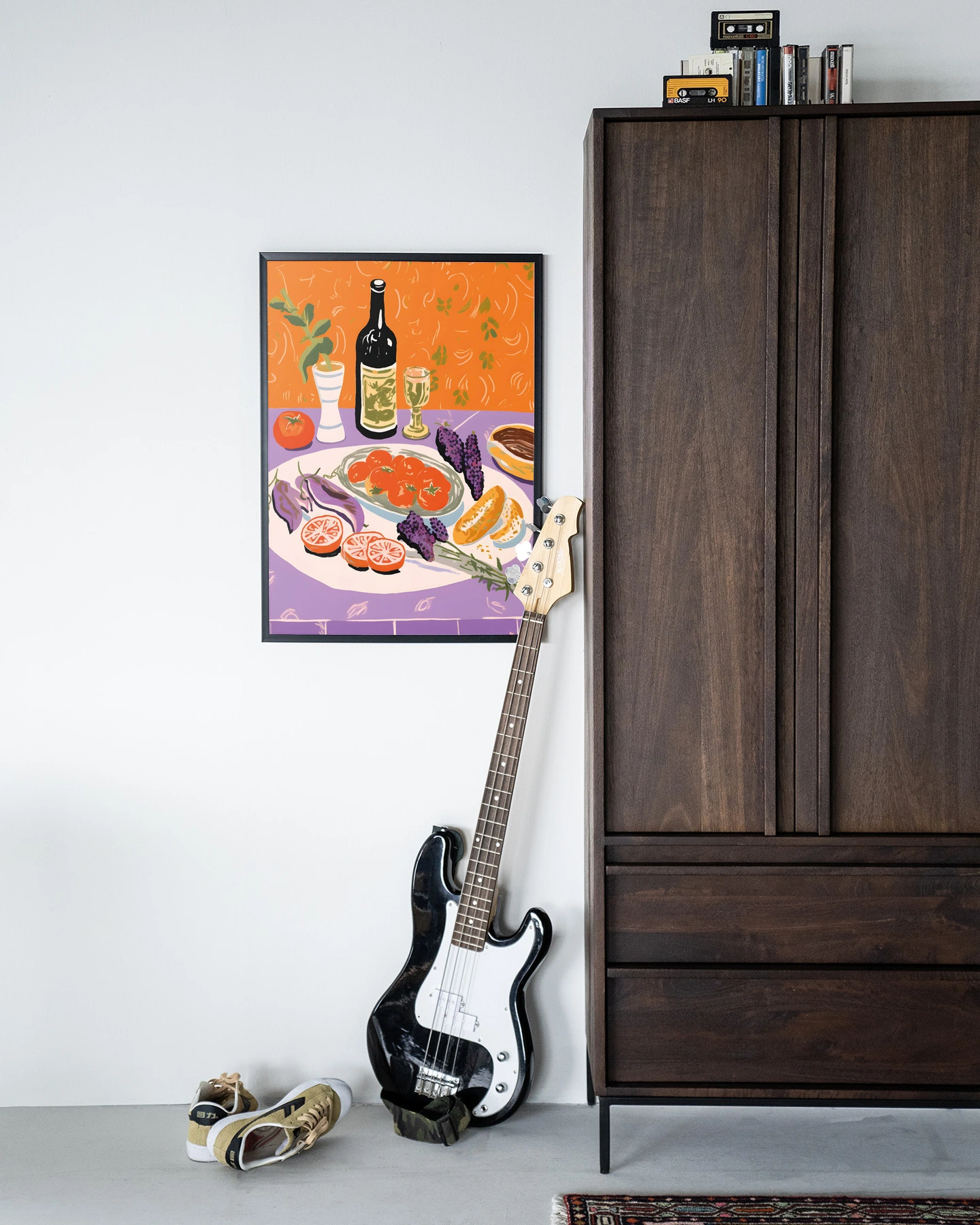 Wandkleed Mediterranean Table - Urban Cotton