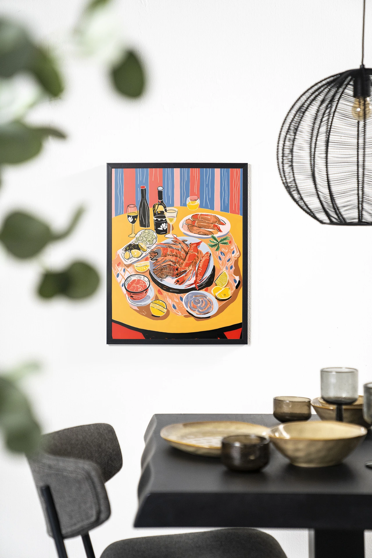 Wandkleed Fruits de Mer - Urban Cotton
