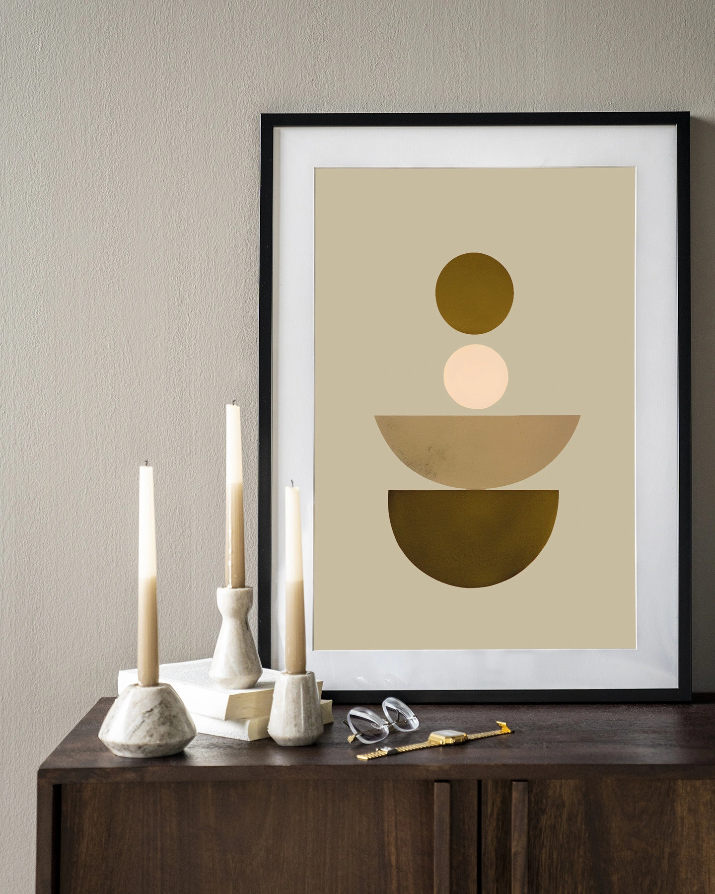 Wandkleed Forma 1 Beige - Urban Cotton