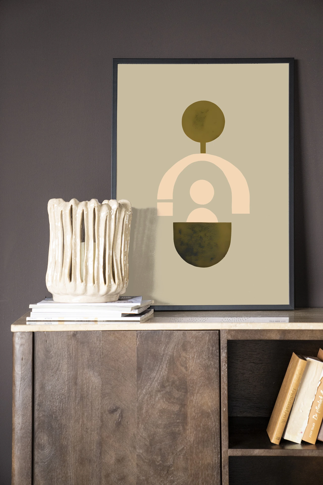 Wandkleed Forma 2 Beige - Urban Cotton