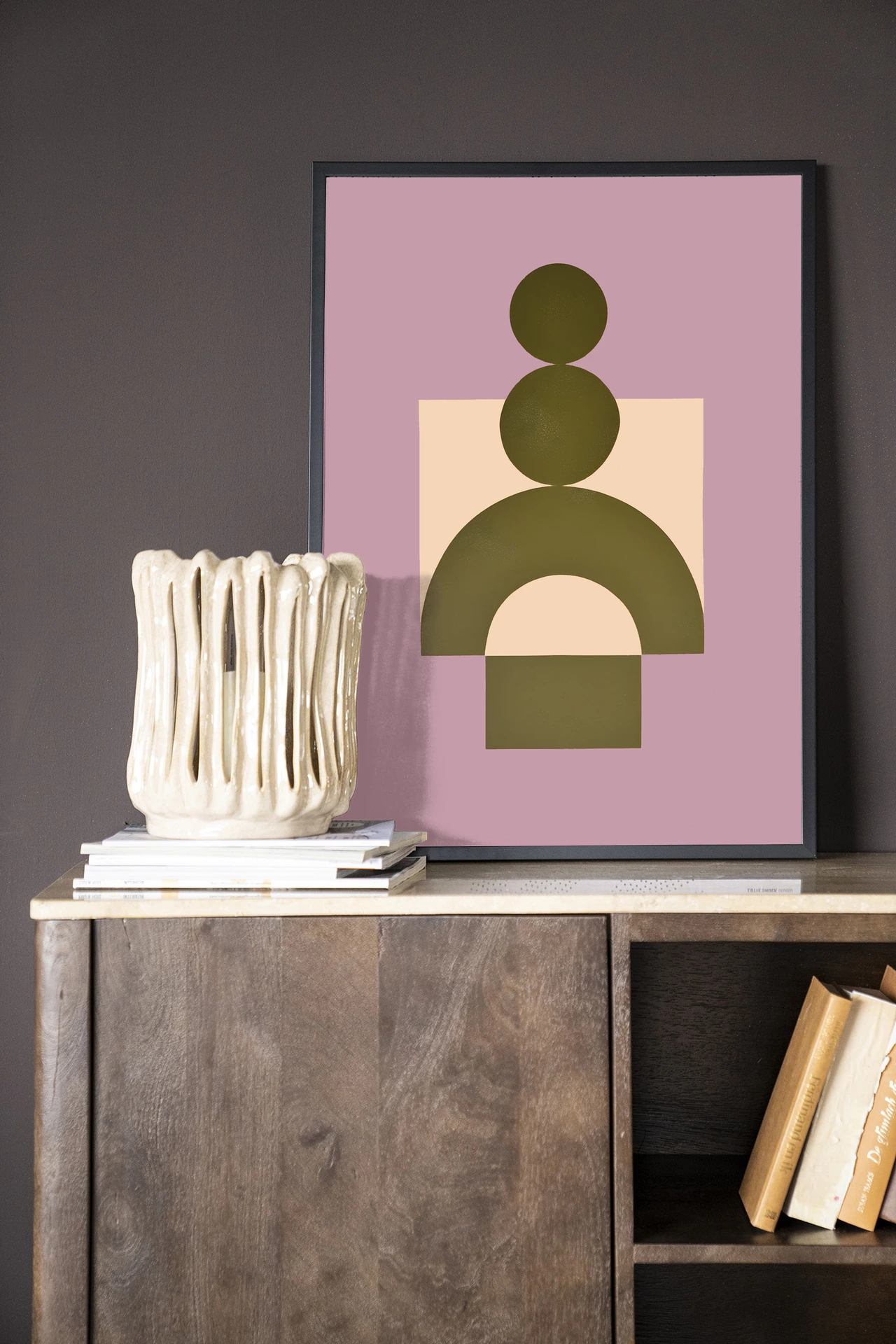 Wandkleed Forma 3 Lilac - Urban Cotton