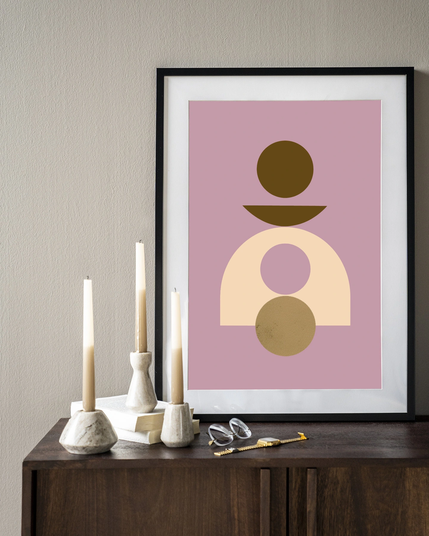 Wandkleed Forma 4 Lilac - Urban Cotton