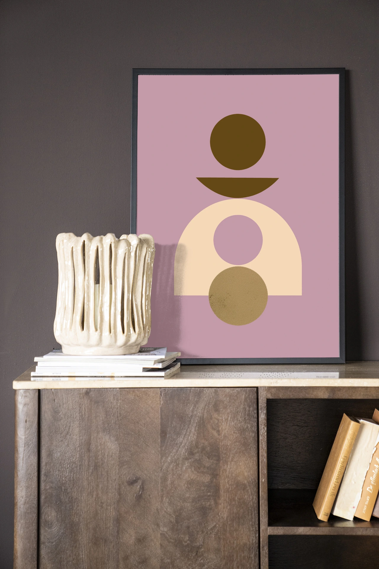Wandkleed Forma 4 Lilac - Urban Cotton