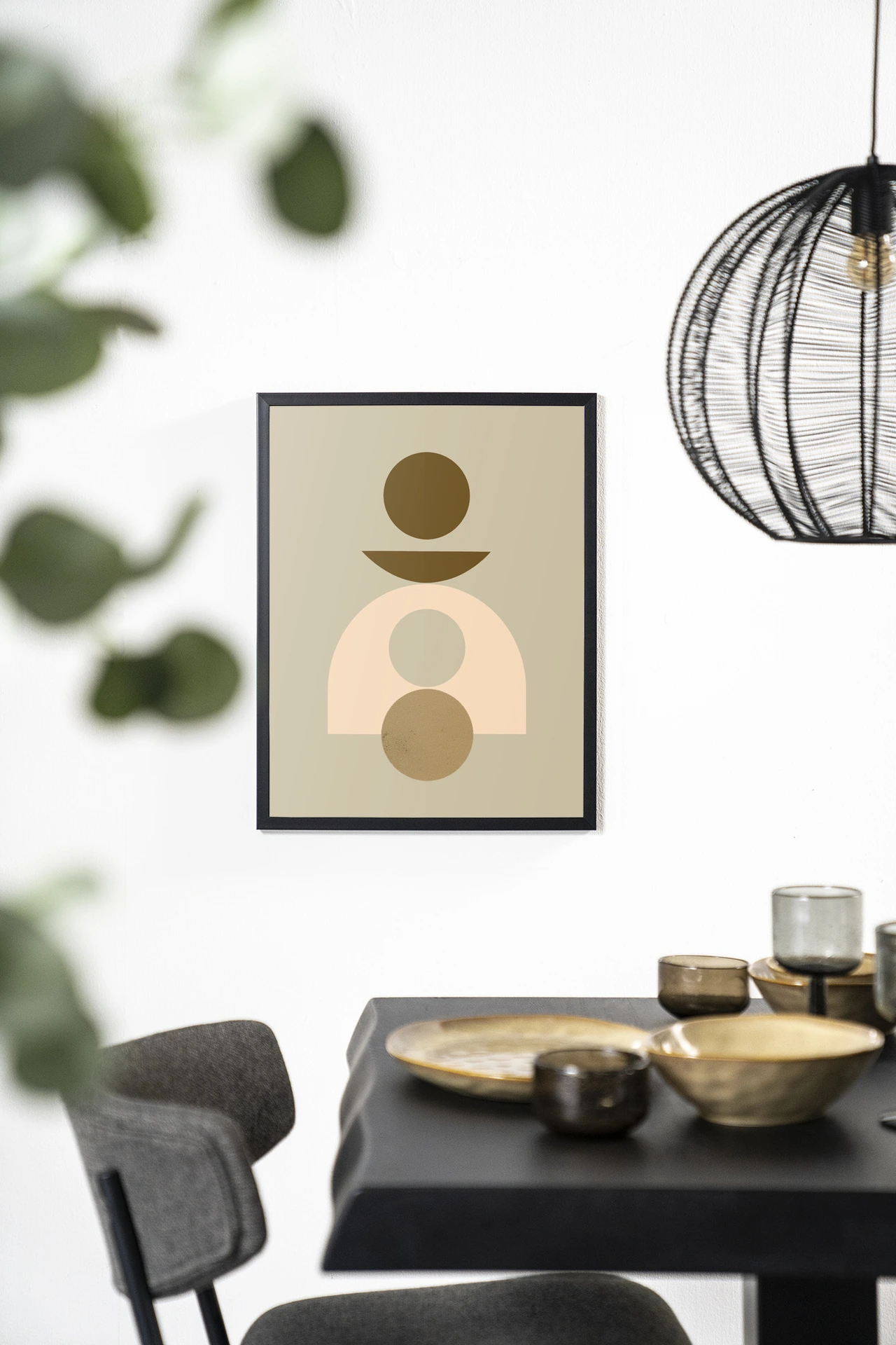 Wandkleed Forma 4 Beige - Urban Cotton