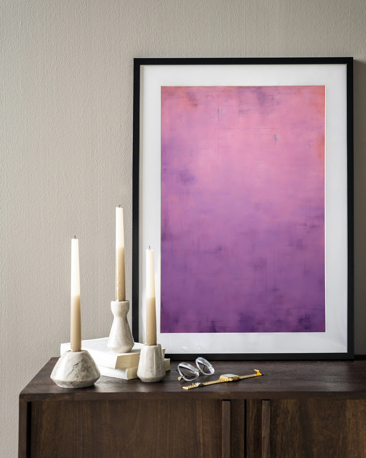 Wandkleed Purple - Urban Cotton