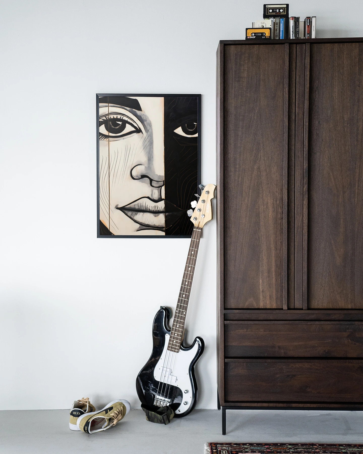Wandkleed Contrast - Urban Cotton