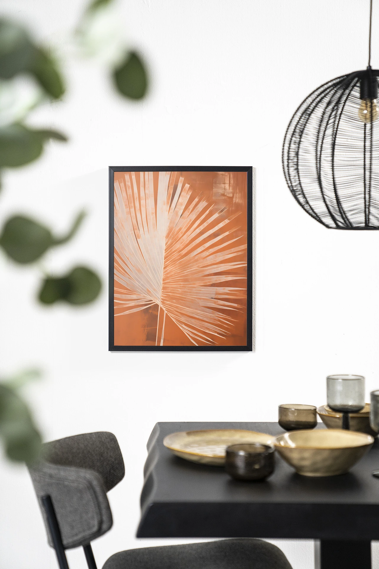 Wandkleed Rusty Palm - Urban Cotton