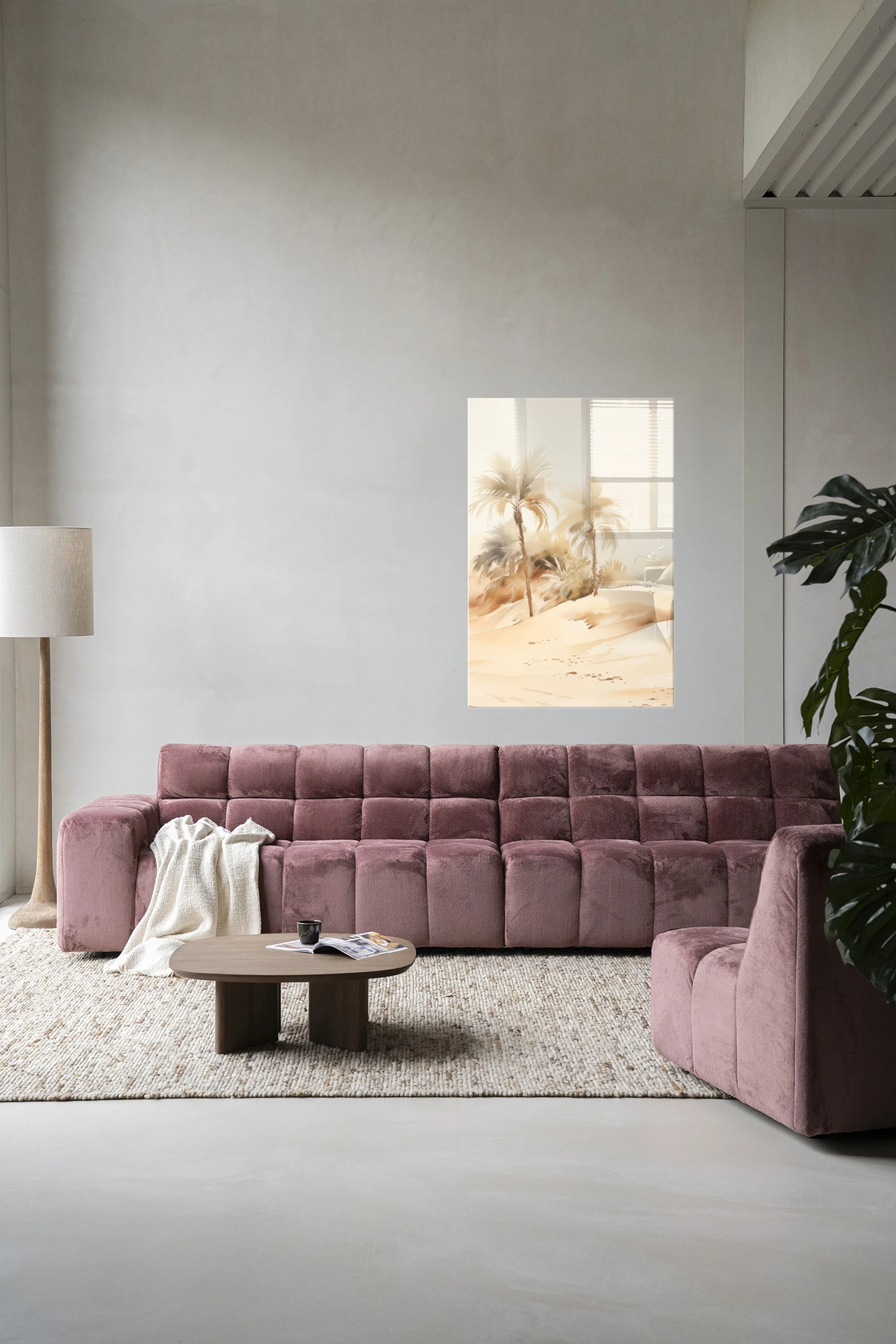 Wandkleed Palm Dust - Urban Cotton