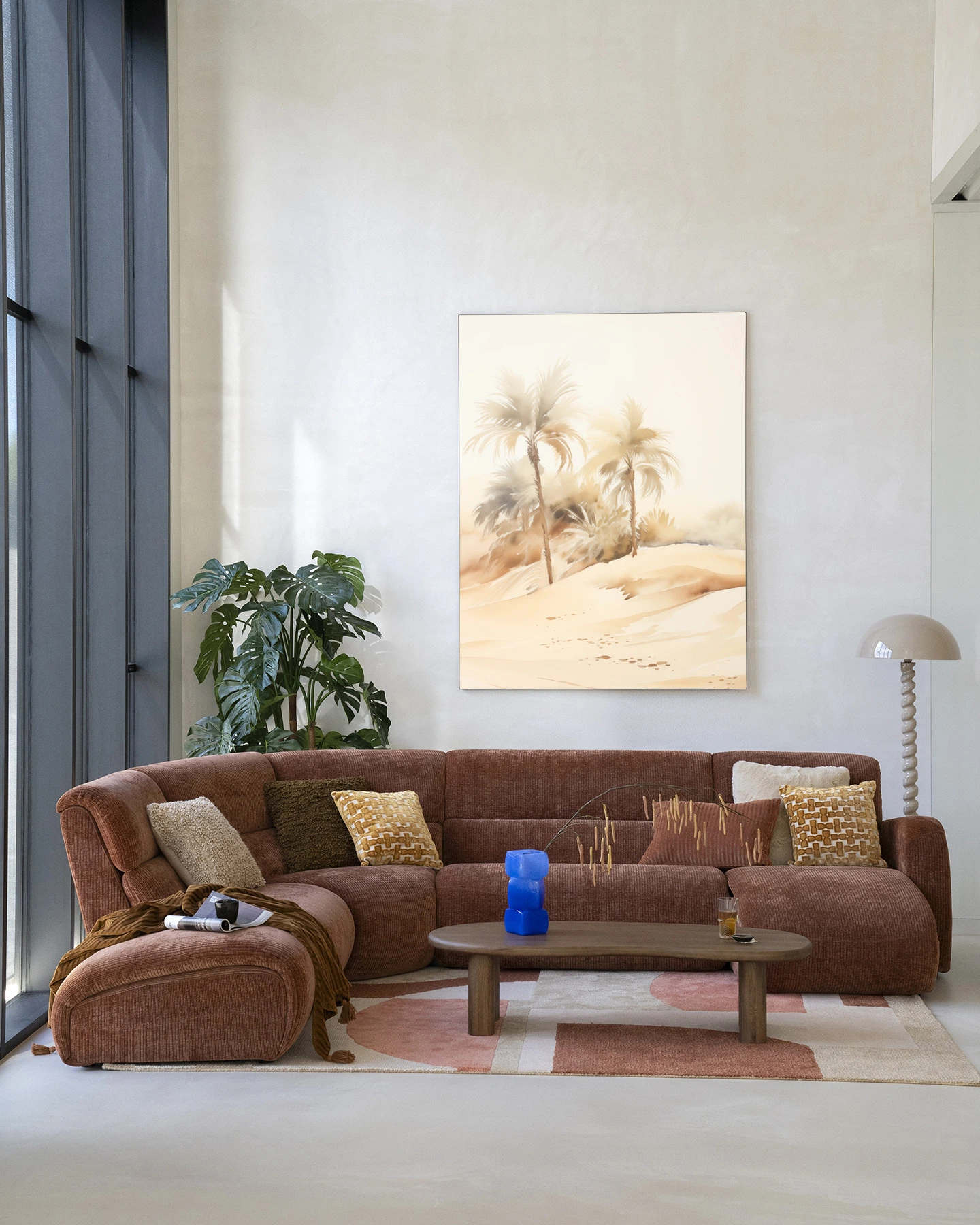 Wandkleed Palm Dust - Urban Cotton