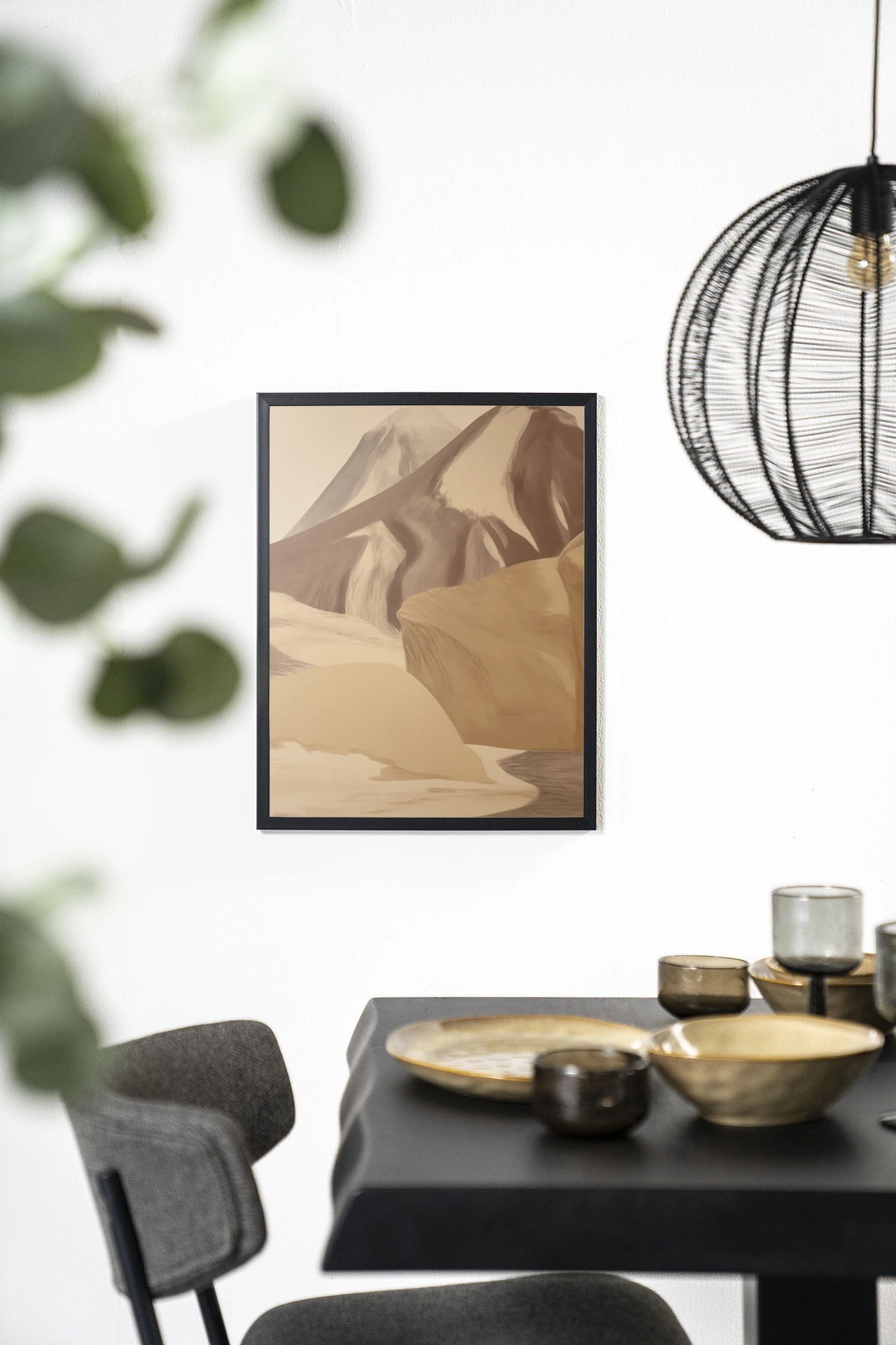 Wandkleed Rocky Mountain - Urban Cotton