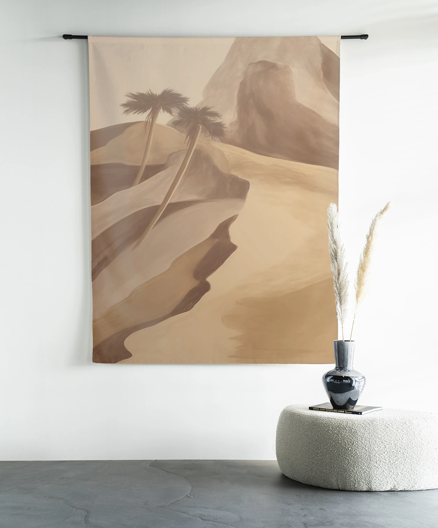 Wandkleed Rocky Palm - Urban Cotton