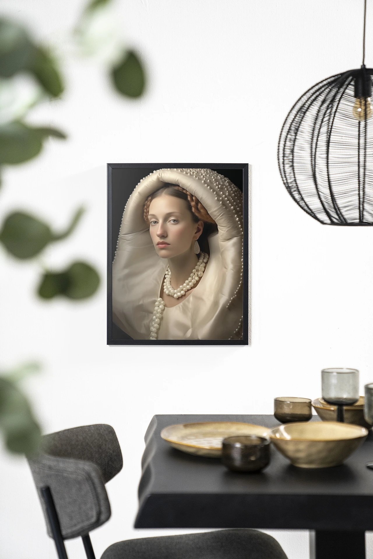 Wandkleed Queen of Pearls - Urban Cotton