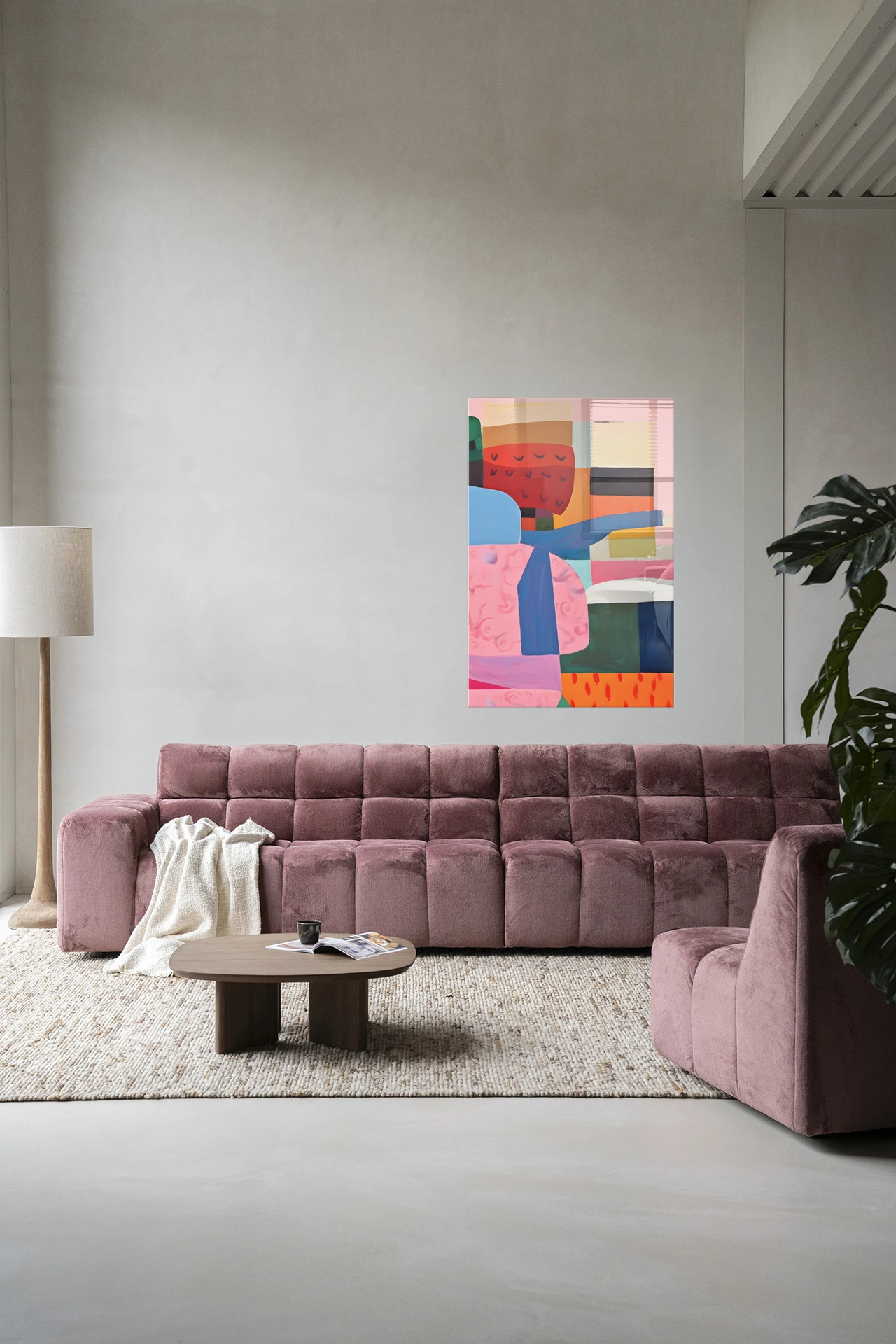Wandkleed Colour Stacking - Urban Cotton