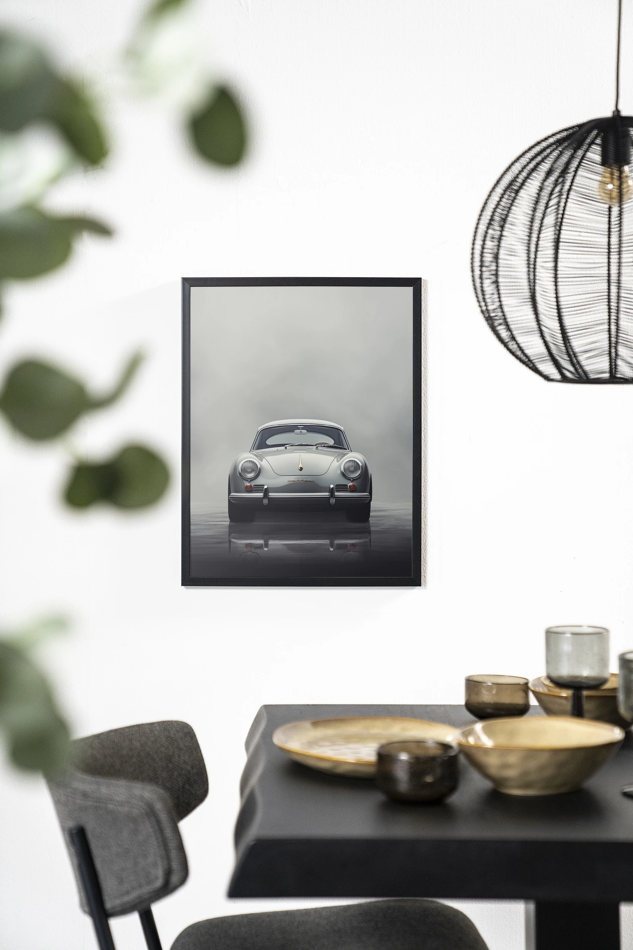 Wandkleed Smokey Car - Urban Cotton