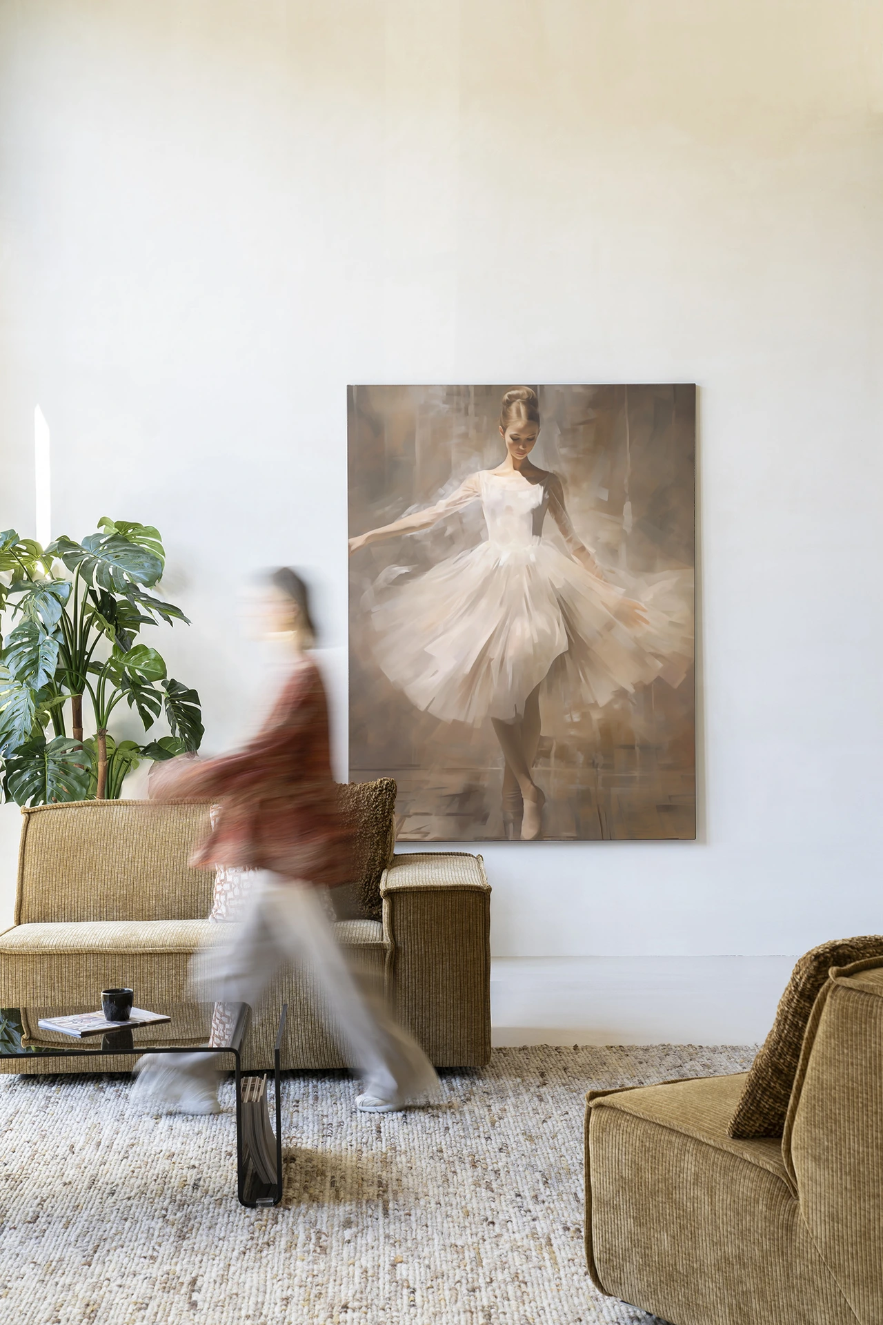 Wandteppich Dancing Ballerina - Urban Cotton