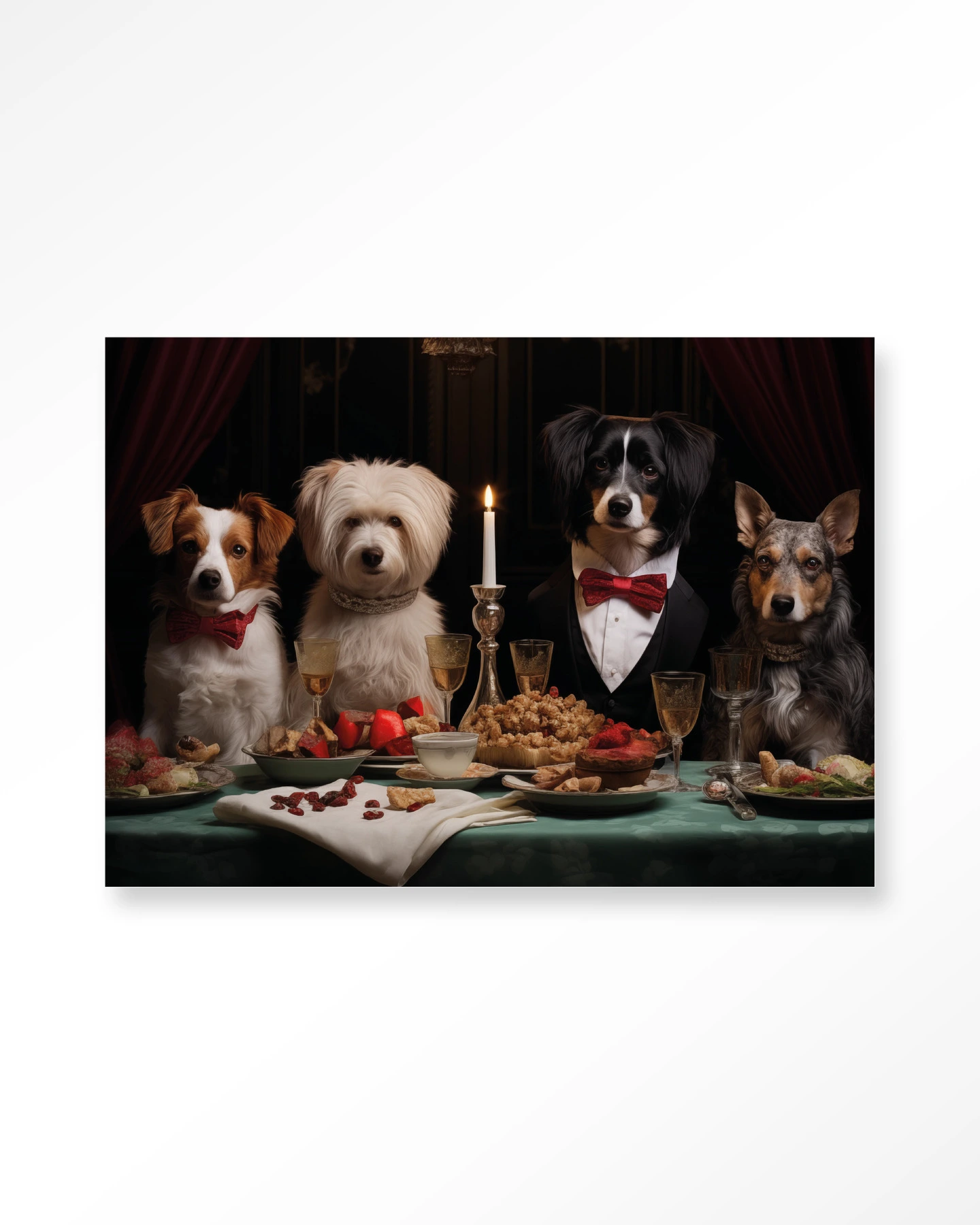 Wandkleed A Dog Dinner - Urban Cotton