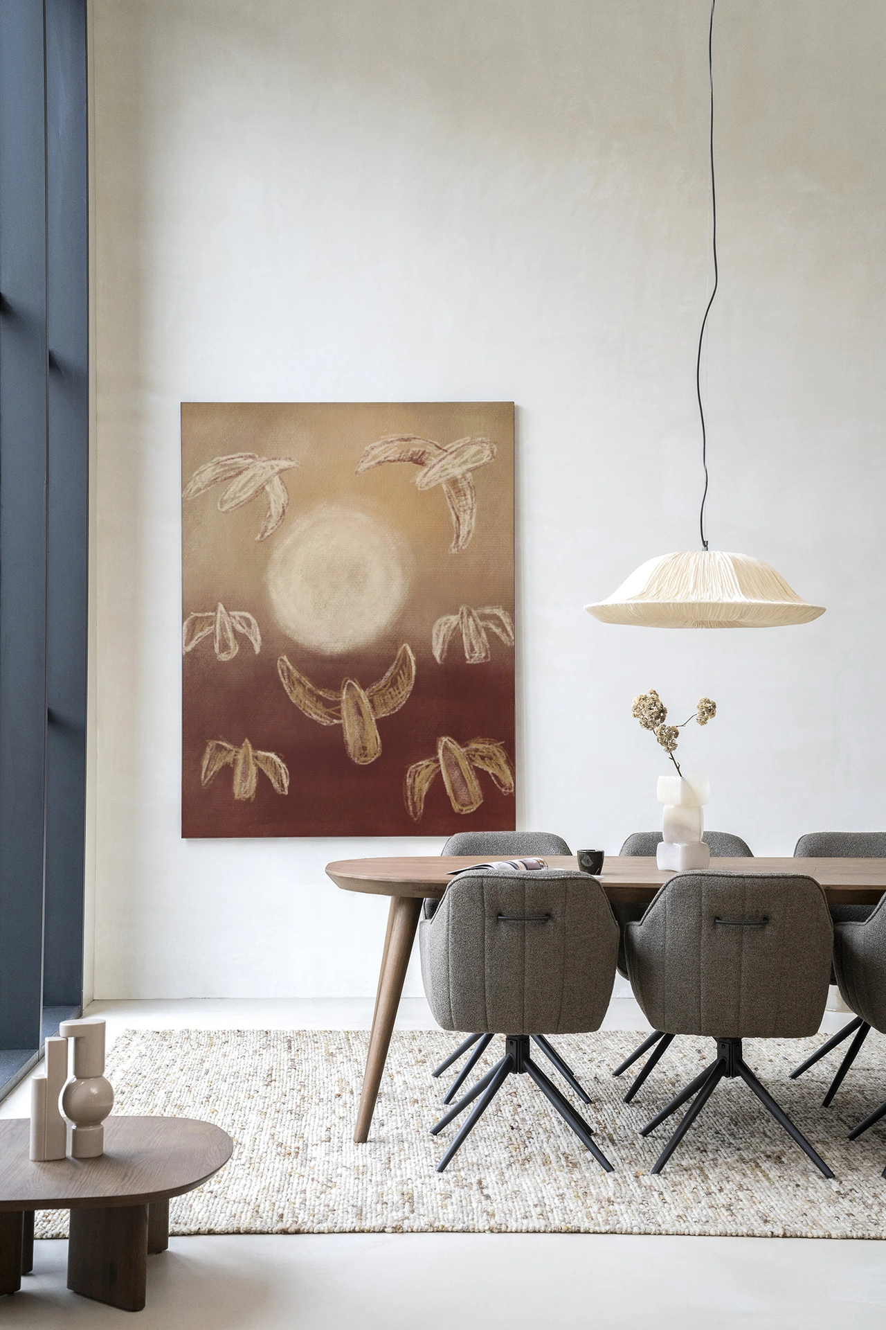 Wandkleed Birds By Night - Urban Cotton