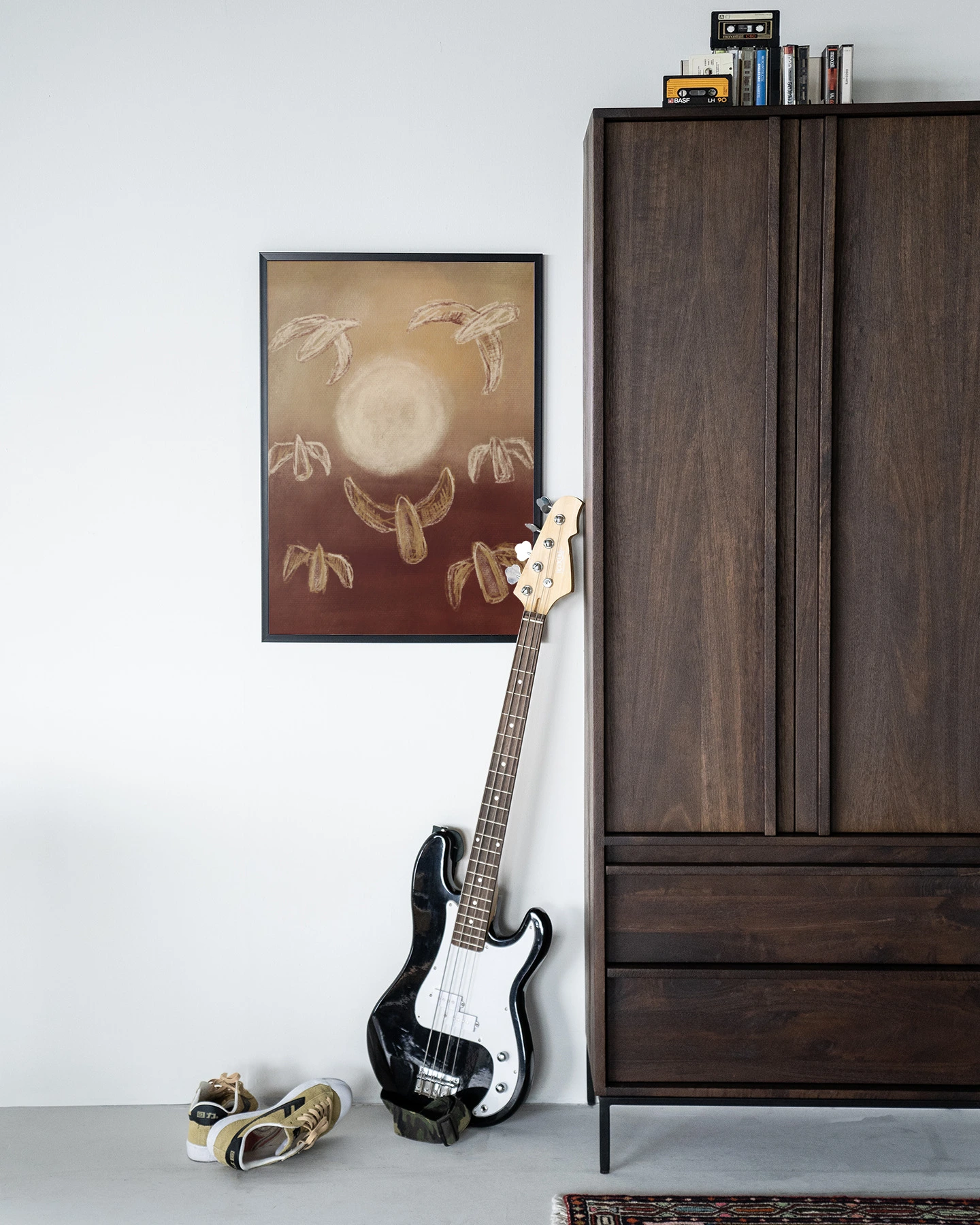 Wandkleed Birds By Night - Urban Cotton