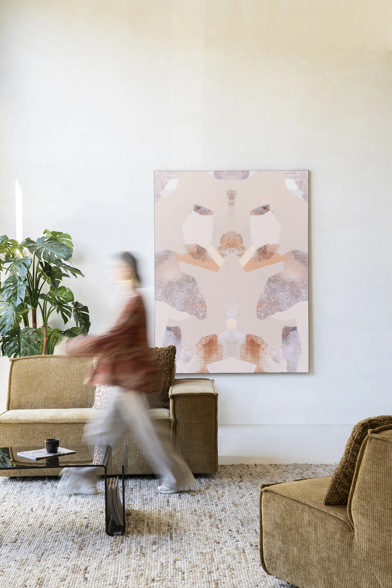 Wandkleed Sand Fox - Urban Cotton