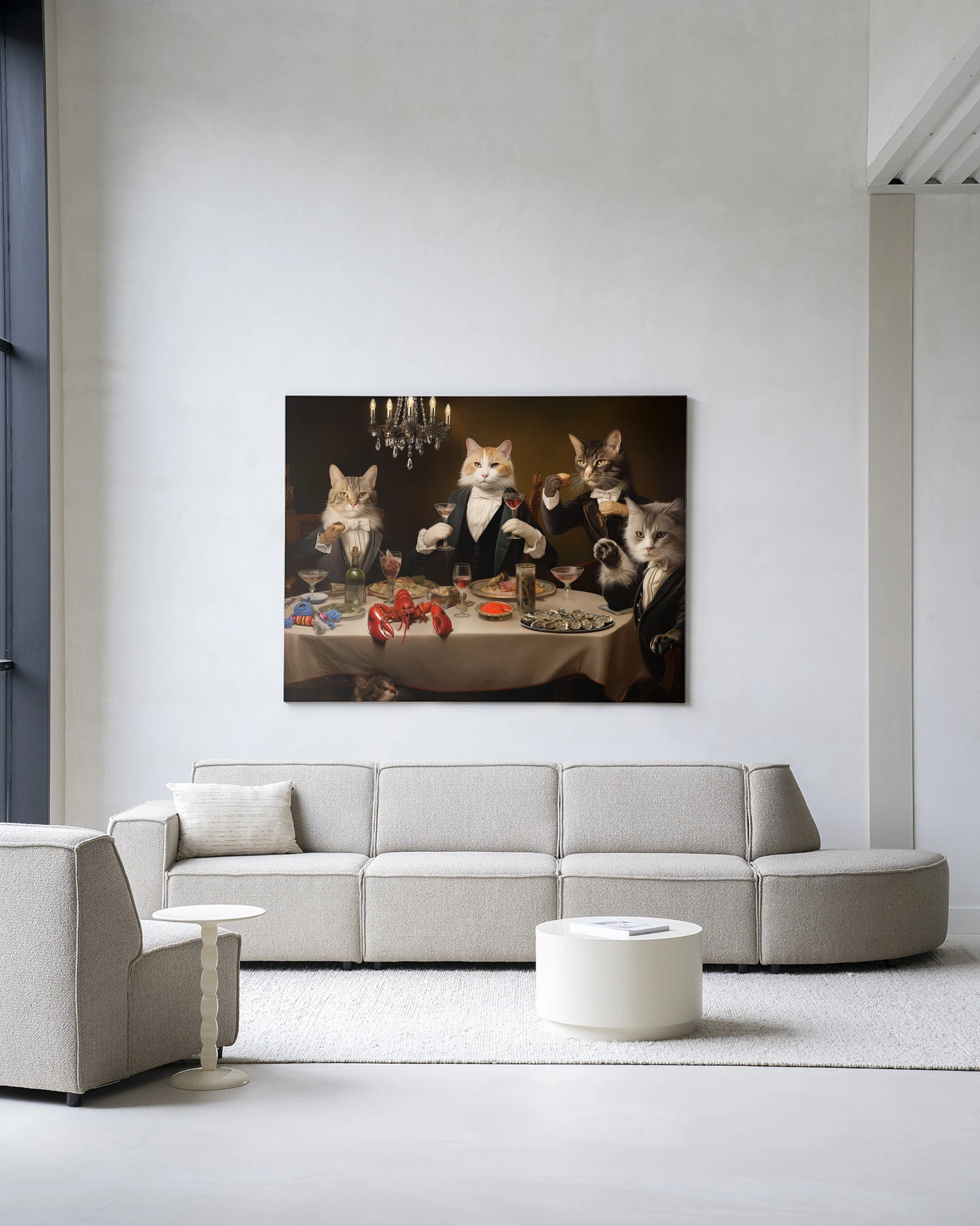 Wandteppich Cat Supper - Urban Cotton