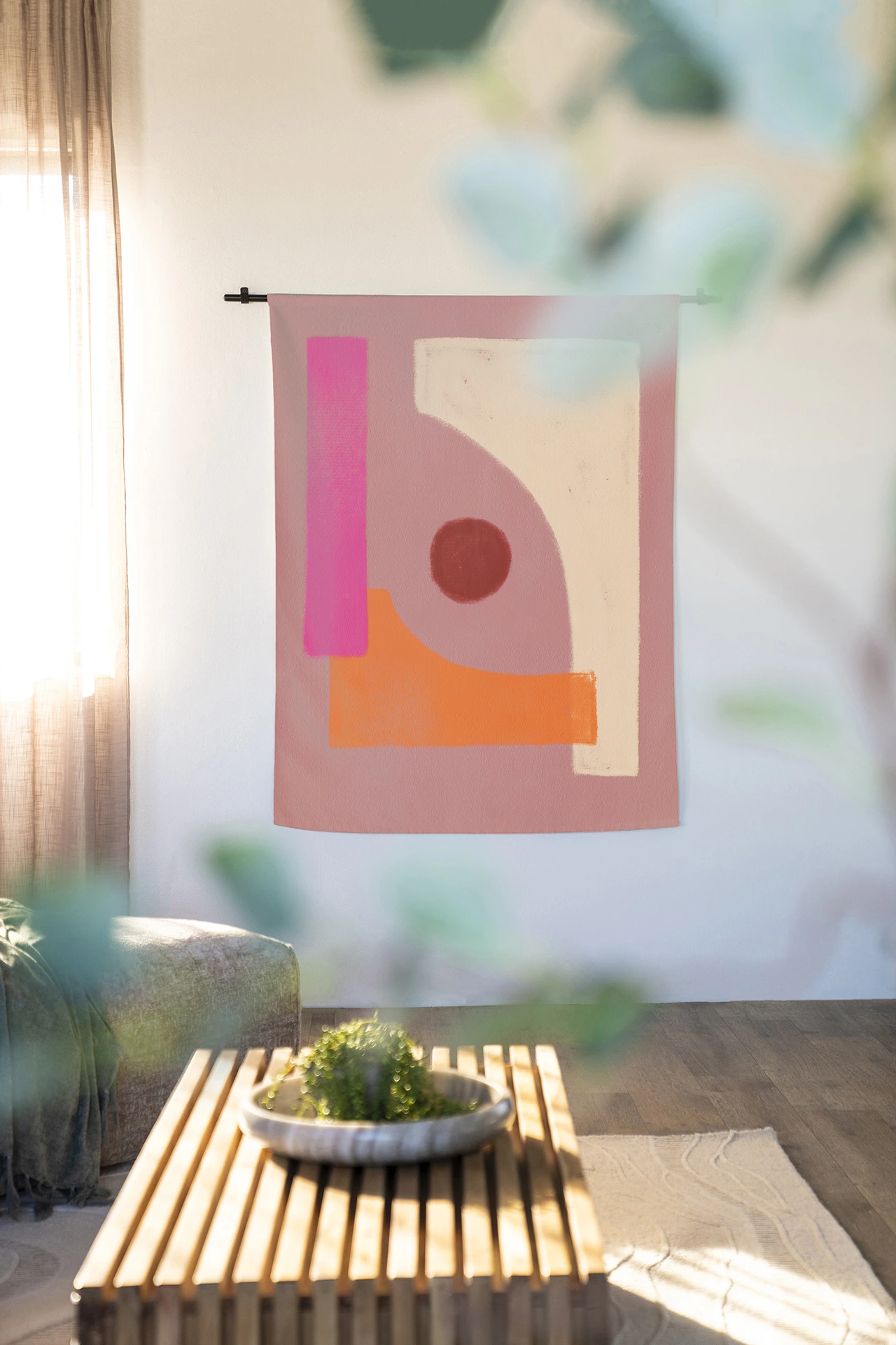 Wandkleed Indian Flavour - Urban Cotton