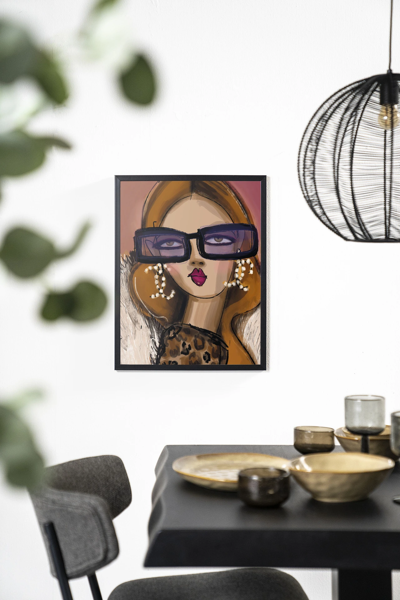 Wandkleed Diva - Urban Cotton