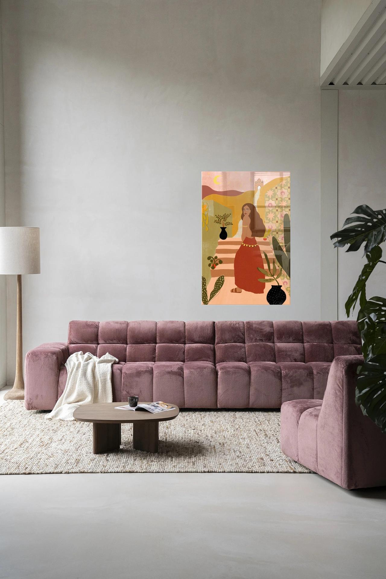 Wandkleed Caribbean Night - Urban Cotton