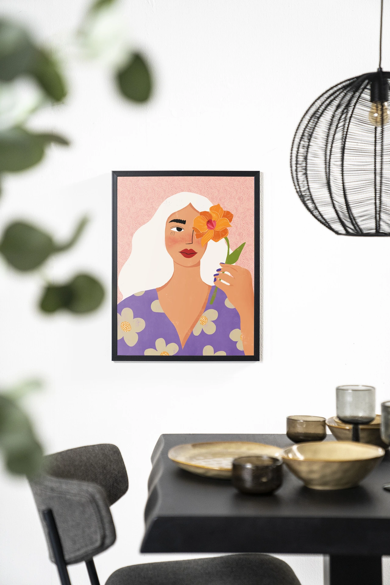 Wandkleed Flower Girly - Urban Cotton