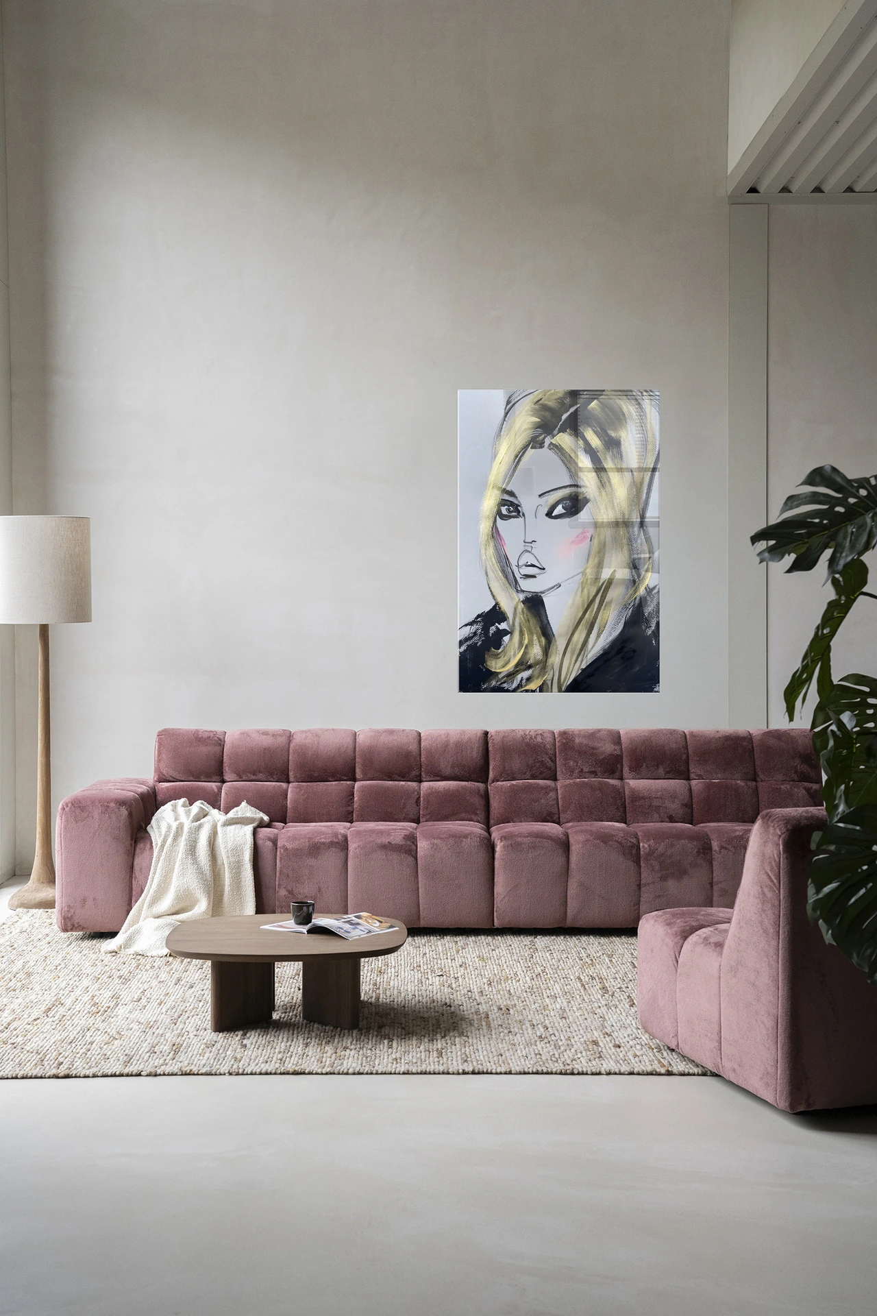 Wandkleed Kate Moss - Urban Cotton