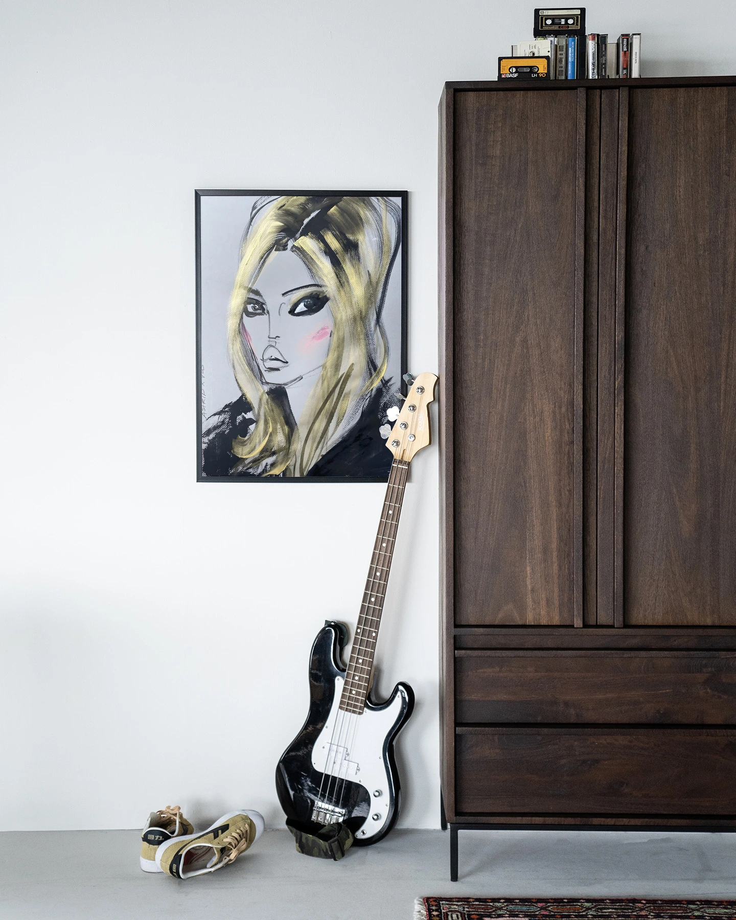 Wandkleed Kate Moss - Urban Cotton