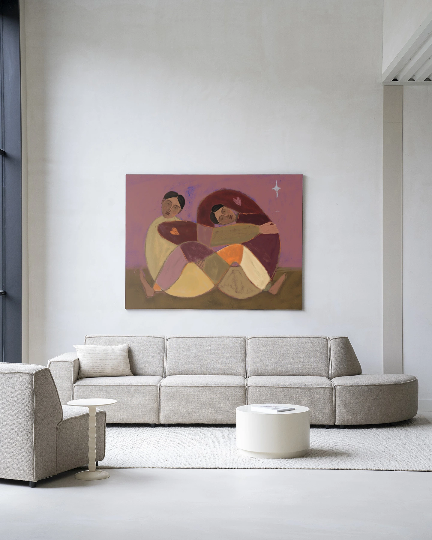 Wandkleed Rolling Sisters - Urban Cotton