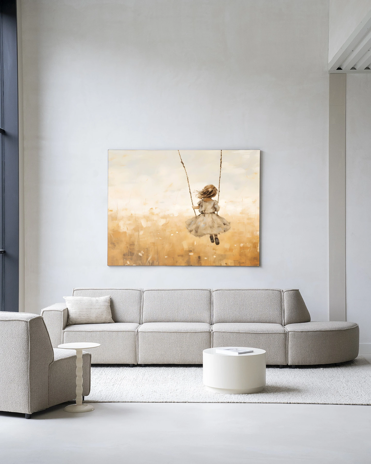 Wandkleed Swinging Girl - Urban Cotton