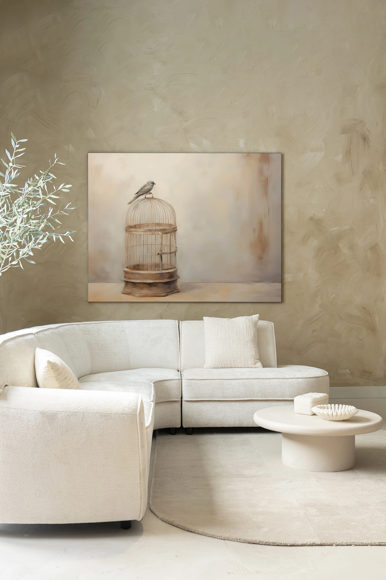 Wandkleed Birdy - Urban Cotton