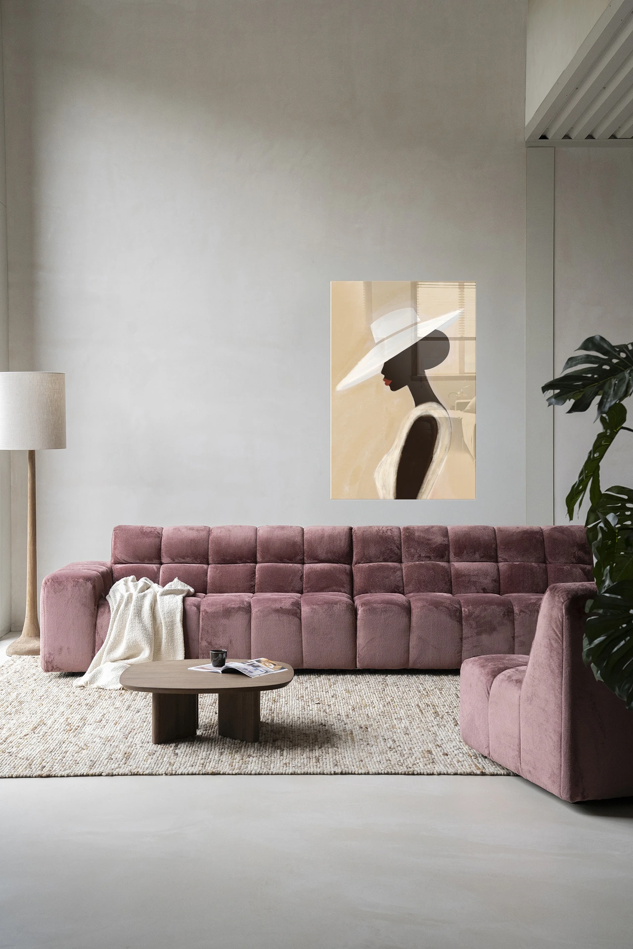 Wandkleed Lady - Urban Cotton