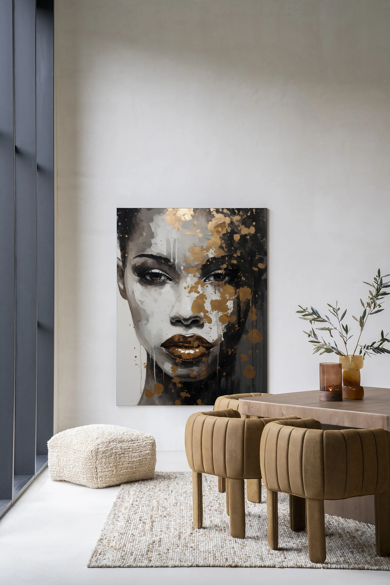 Wandkleed Golden Girl - Urban Cotton