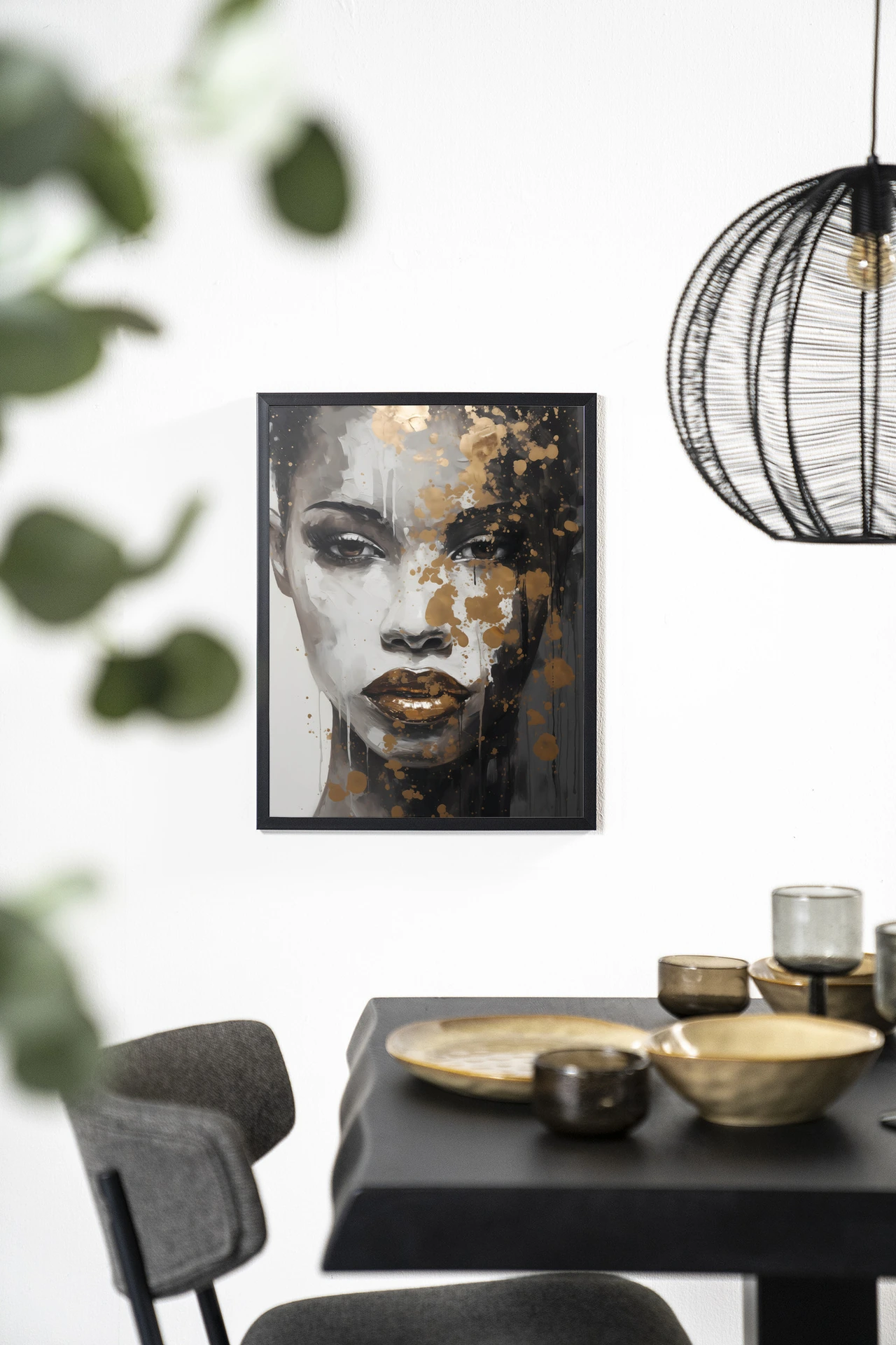 Wandkleed Golden Girl - Urban Cotton